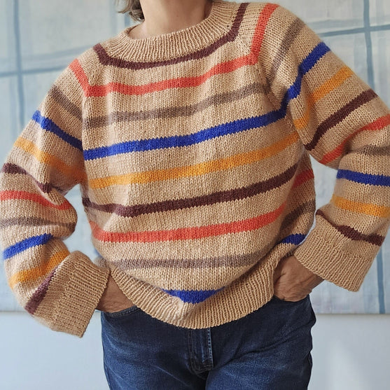Vandrette Linjer - Sweater
2