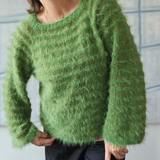 Luftige Striber - Bluse
2