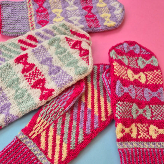 Bow Pop Mittens – Vanter
2