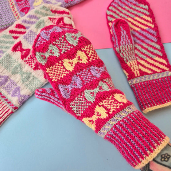 Bow Pop Mittens – Vanter
3