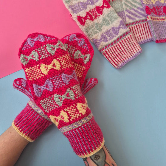 Bow Pop Mittens – Vanter
7