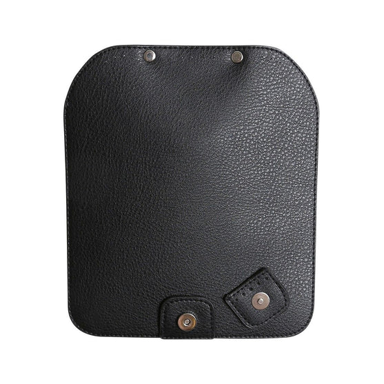 Taske Flap m/Magnetisk Knap - Black/Silver - Go Handmade
4