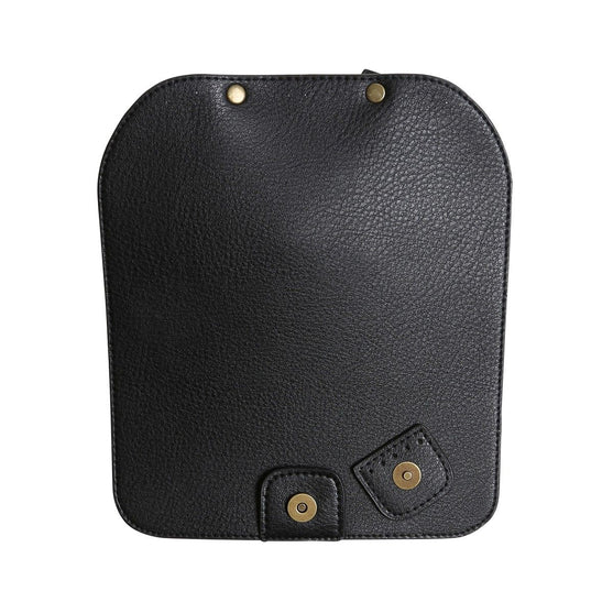 Taske Flap m/Magnetisk Knap - Sort/Bronze - Go Handmade
4