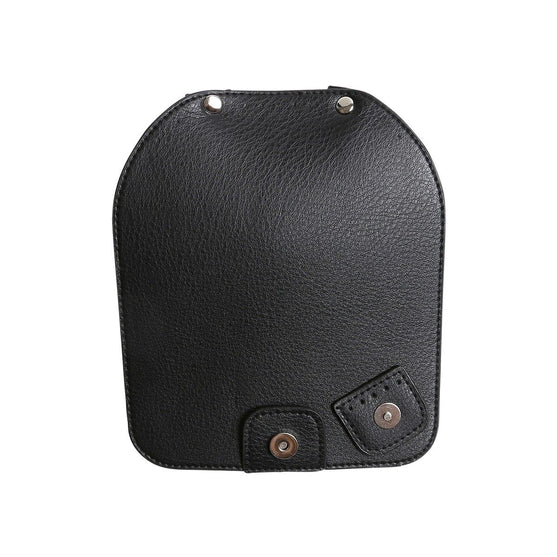 Taske Flap m/Magnetisk Knap - Black/Silver - Go Handmade
5
