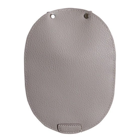 Taske Flap til Metallås - Beige/Silver - Go Handmade
5