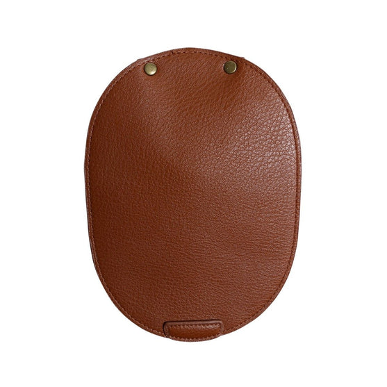 Taske Flap til Metallås - Brun/Bronze - Go Handmade
6