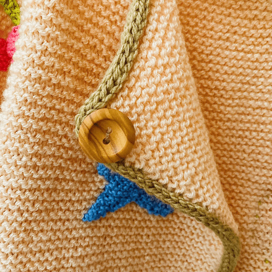 Applique Jacket - Børnecardigan
4