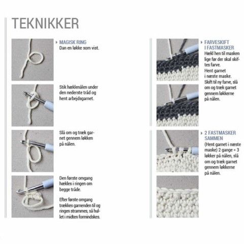 Hæklede Huer - Klematis
5