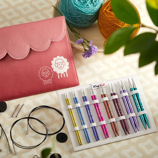 Zing Deluxe Udskifteligt Rundpindesæt - KnitPro
4