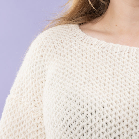 Sif - Sweater i netpatent
4
