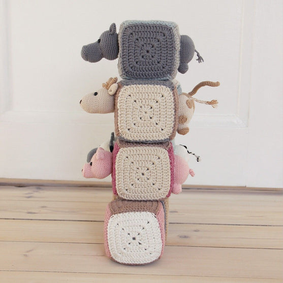 Stabelterninger med dyr
2