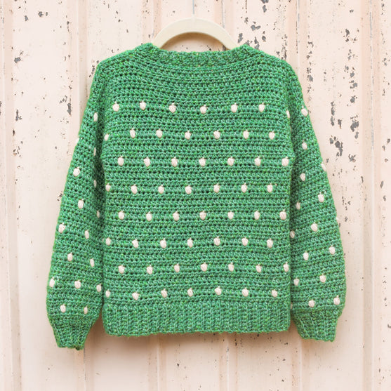 Cotton Candy Dot - Børnesweater
2