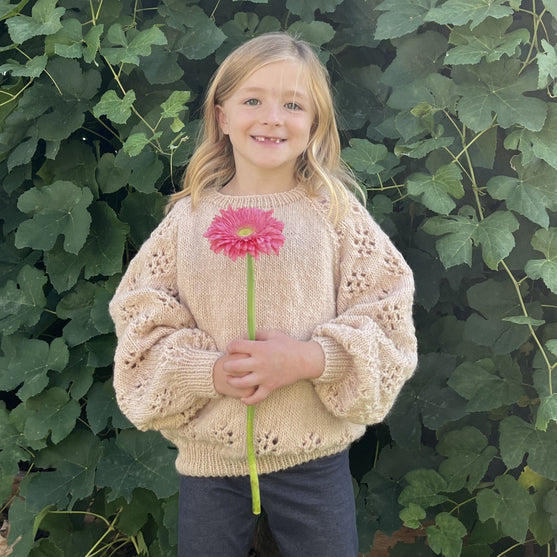 Flower - Børnesweater
2