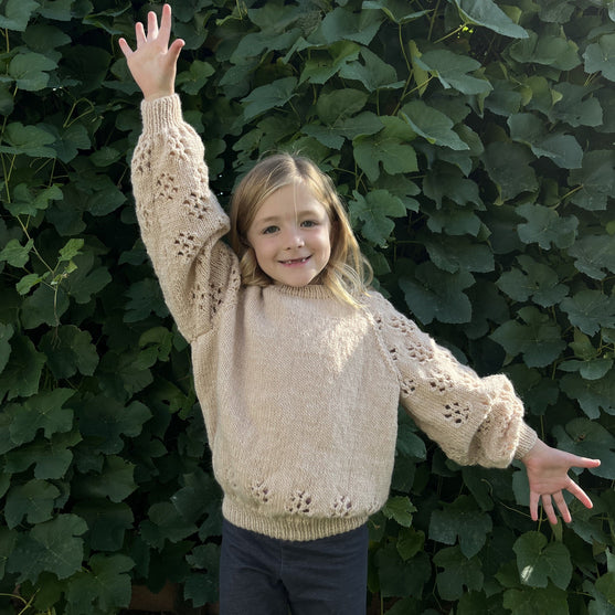 Flower - Børnesweater
4