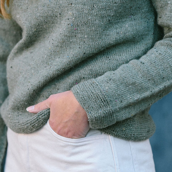 Mette Tweed - Topdown Bluse
8
