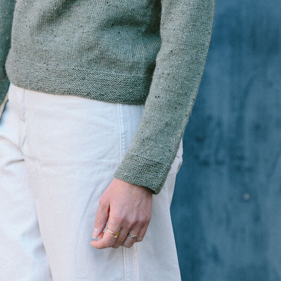 Mette Tweed - Topdown Bluse
6