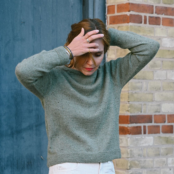 Mette Tweed - Topdown Bluse
9