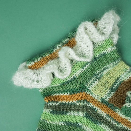 Frigg - Ankelsokker med flæse
3