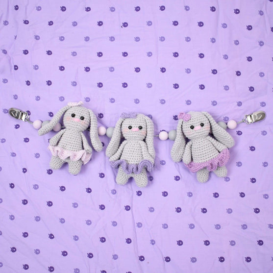 Baby Bunnies - Barnevognskæde - Girls
2