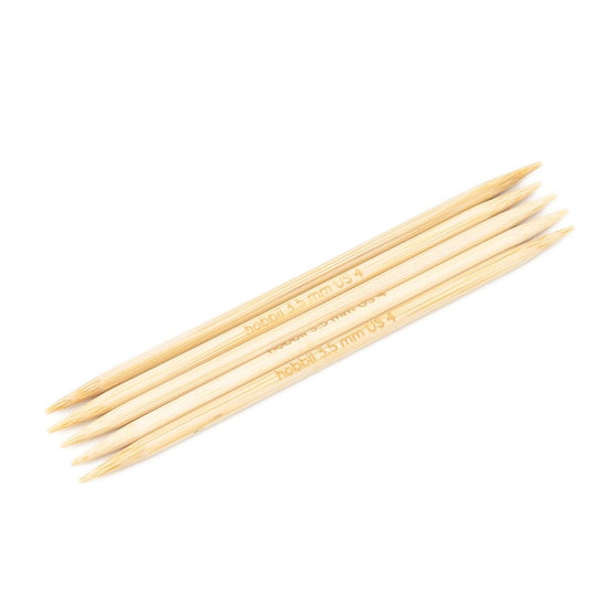 Bamboo Strømpepinde - 10 cm - Hobbii
6