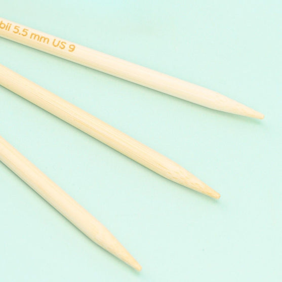 Bamboo Strømpepinde - 15 cm - Hobbii
4