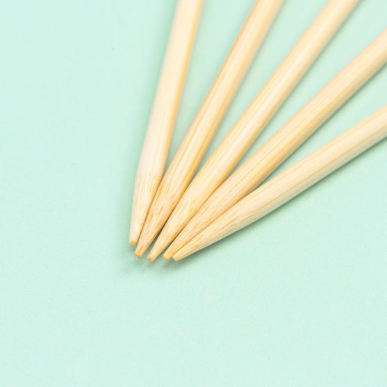 Bamboo Strømpepinde - 15 cm - Hobbii
2