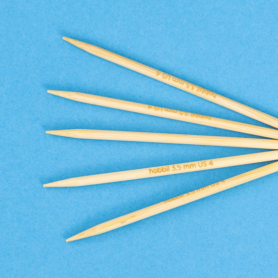 Bamboo Strømpepinde - 10 cm - Hobbii
4