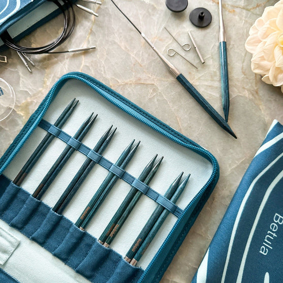 Betula Udskiftelige Rundpindesæt Deluxe - Cerulean - Hobbii
11