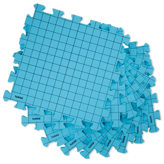 Blocking Måtter - Blå - Hobbii
5
