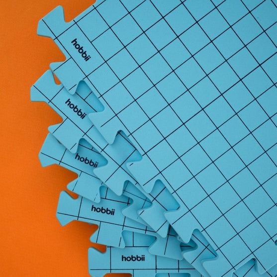 Blocking Måtter - Blå - Hobbii
7