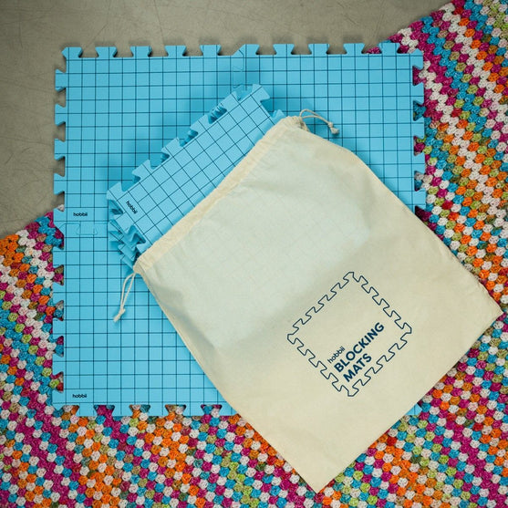 Blocking Måtter - Blå - Hobbii
4