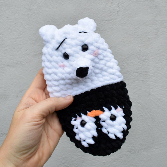 Pingvin og Isbjørn - Vendefigur
2