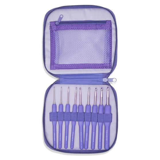 Cosmo Hæklenålesæt - 9 Størrelser - Wisteria - Hobbii
8