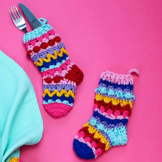 Cute Cutlery Stockings - Bestiksokker
4