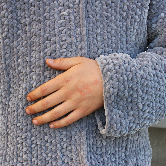 Njal - Hættesweater til børn
8