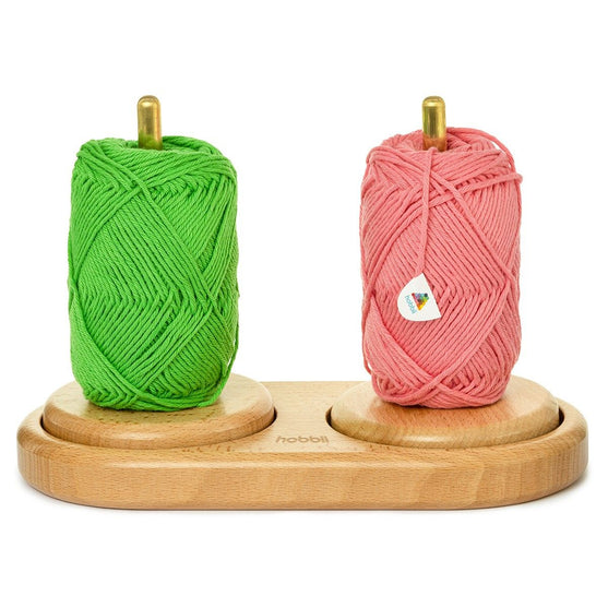 Duo Garnholder i Træ - Hobbii
3