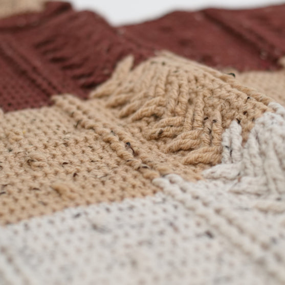 Happy Bear - Babytæppe og Hue
9