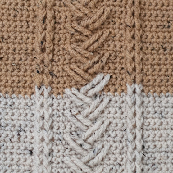 Happy Bear - Babytæppe og Hue
14