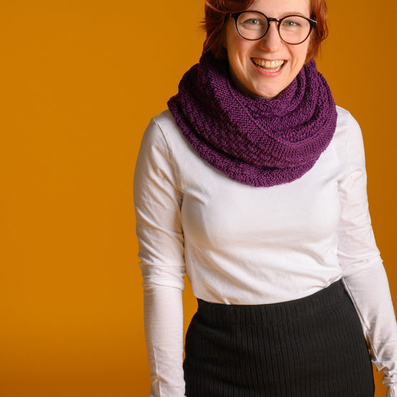 Lea - Vikletørklæde
3