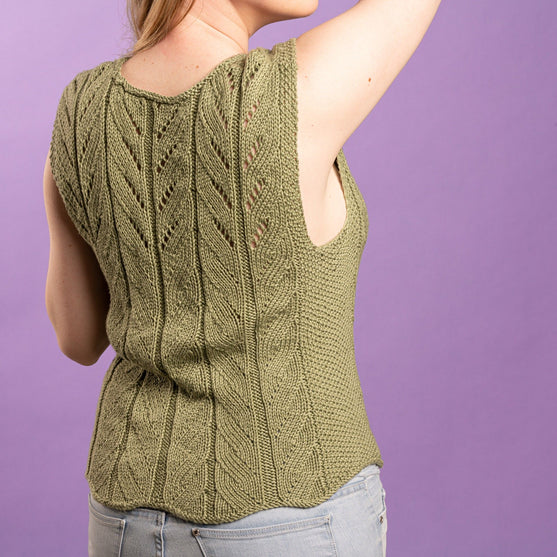 Eva - Sommertop i Rainbow Bamboo
4