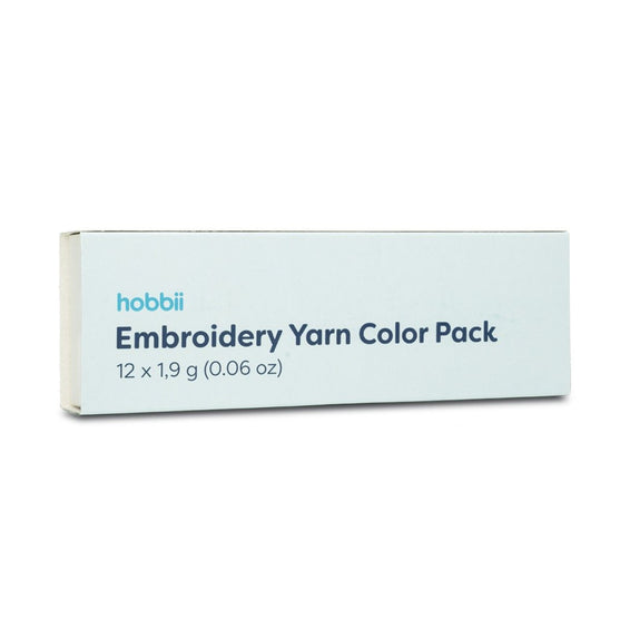 Embroidery Yarn Color Pack (Broderigarn) - Hobbii
2