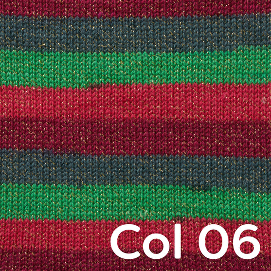 Christmas Sock Wool Glitter (Limited Edition) - Hobbii
5