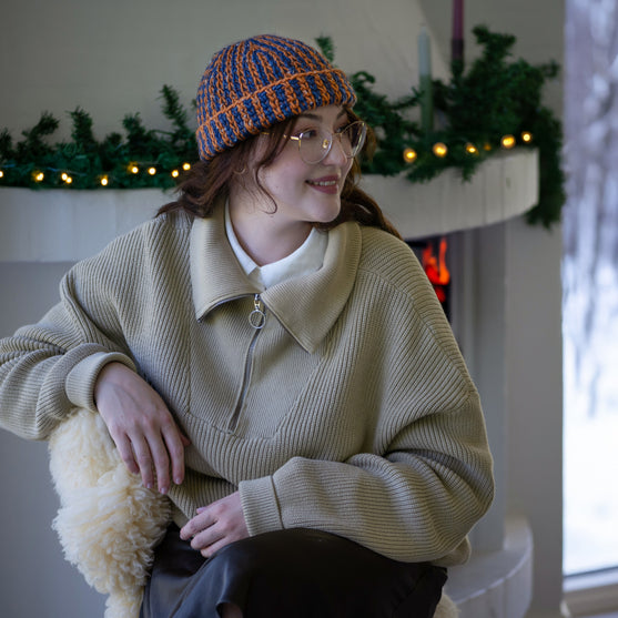 3. søndag i advent - Hækling - Faux Brioche - Beanie
2