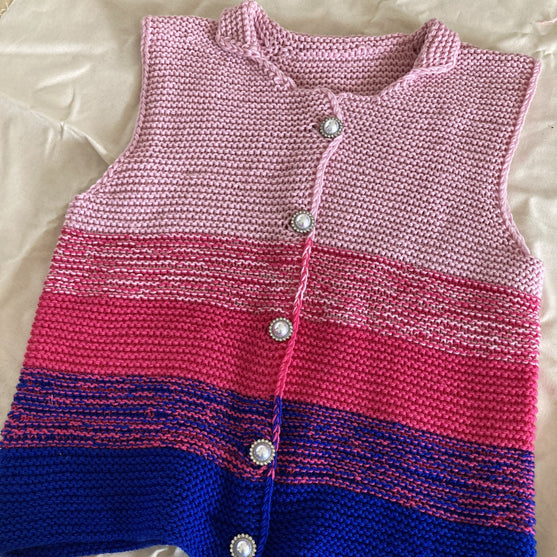 Flamingo Set - Vest og Nederdel
4