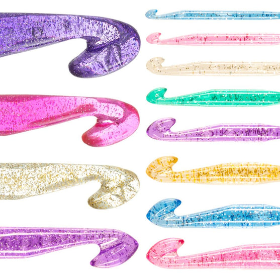 Glitter Hæklenål - Hobbii
3
