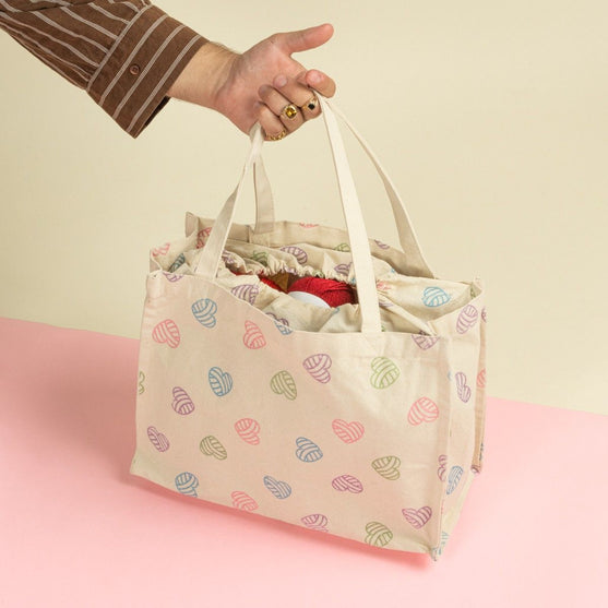 Canvas Shopper m. Snørelukning - Hobbii
5