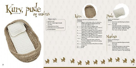Hæklede babydukker - Klematis
3