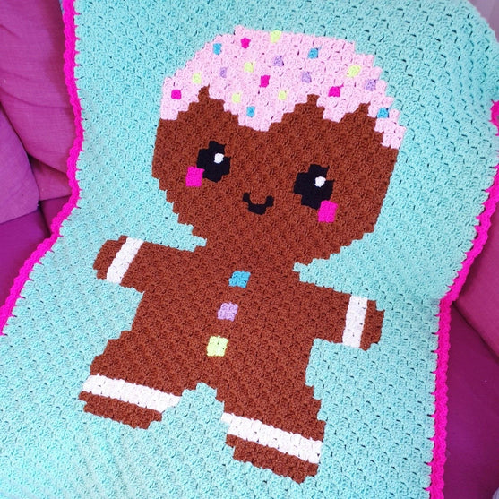 Kawaii Honningkagemand - Tæppe
2