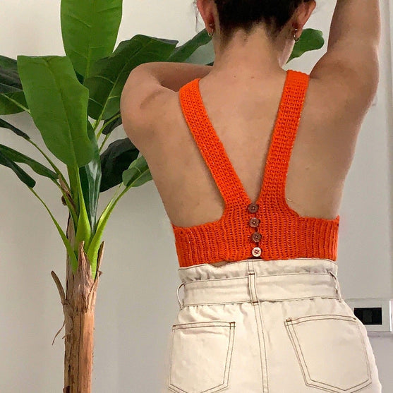 Norma Jeane - Halterneck-top
3