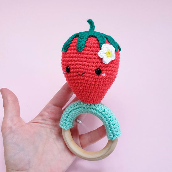 Kawaii Jordbær - Rangle
2